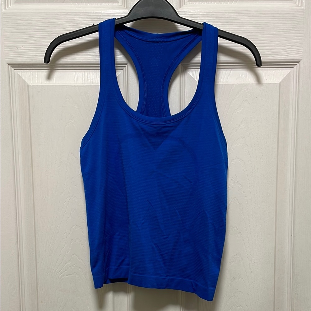 lululemon athletica Blue Tank Top